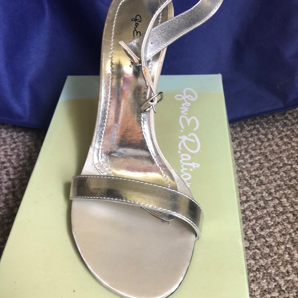 Maro8 silver Heels